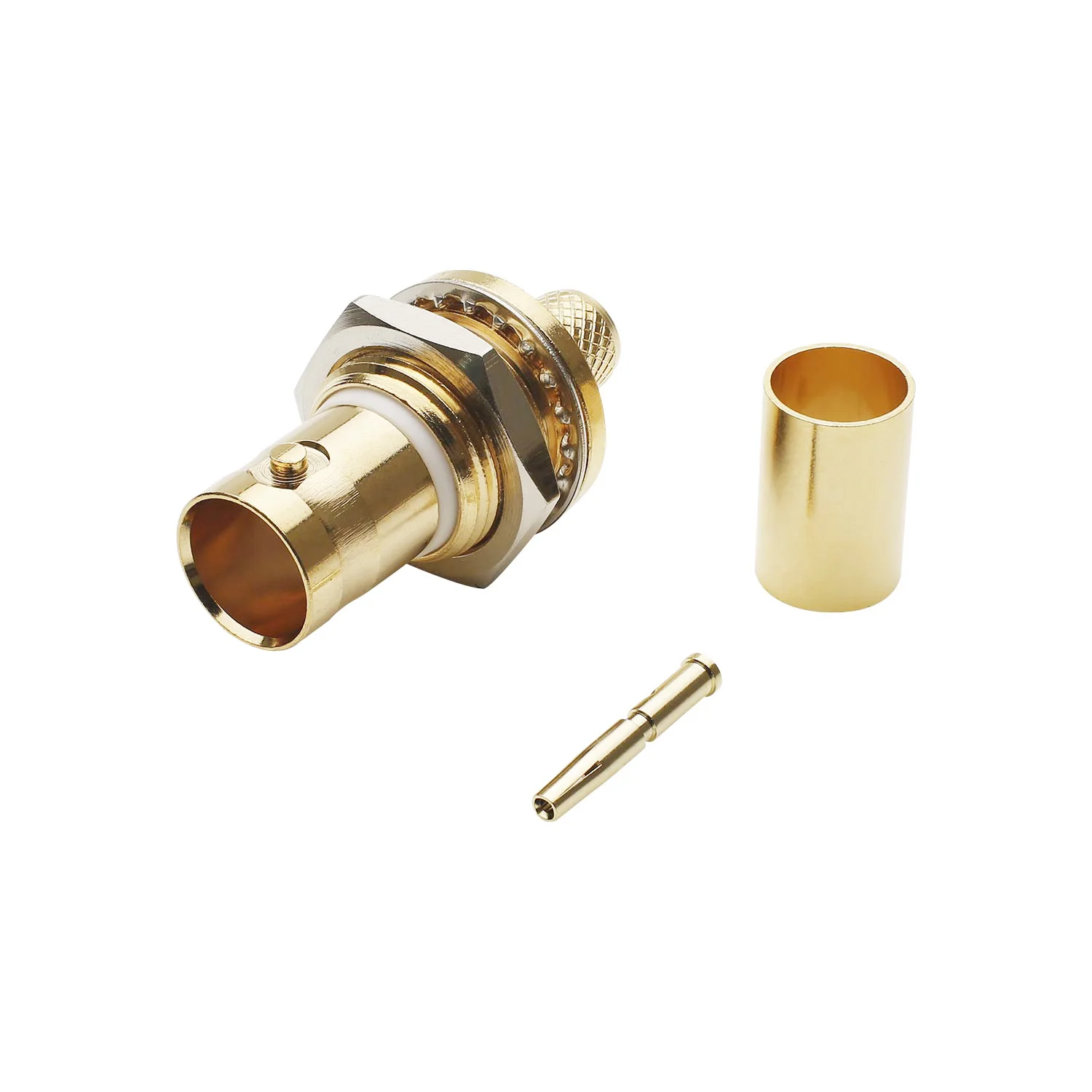 BNC-Crimpeinbaubuchse, 75 Ohm 1.2/5.0 HD