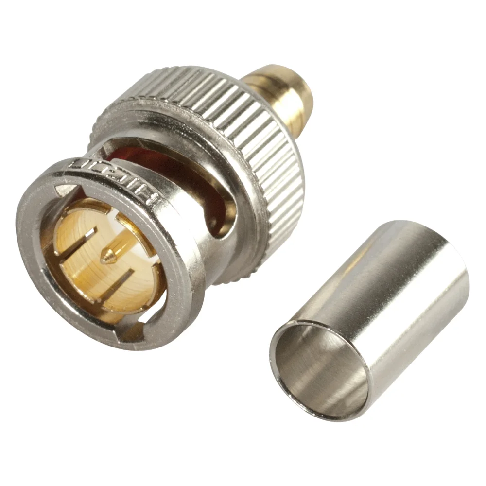 BNC-Crimpstecker 1.2/5.0mm HD-SDI 75 Ohm