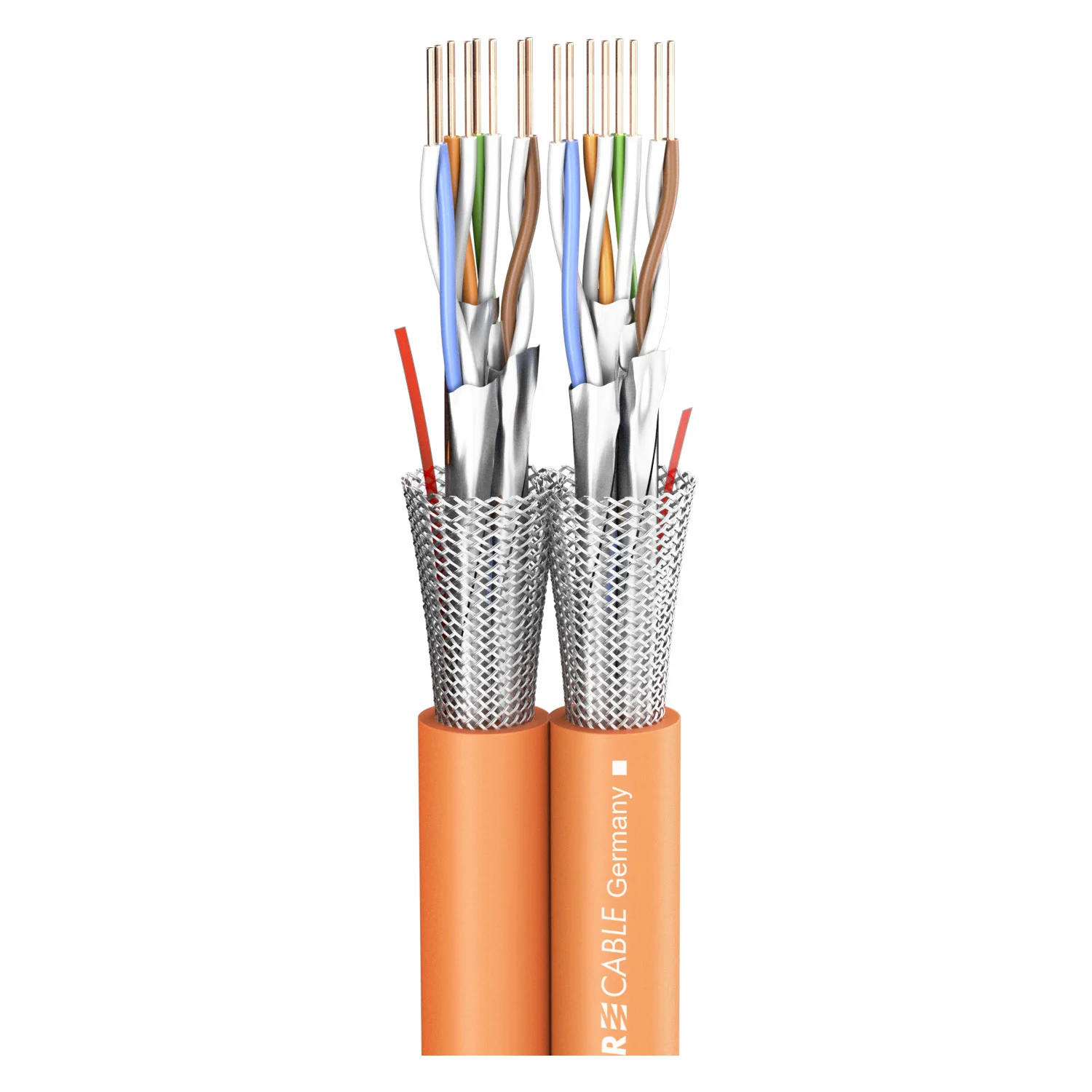 MERCATOR CAT.7 DuplexAWG23/1 orange