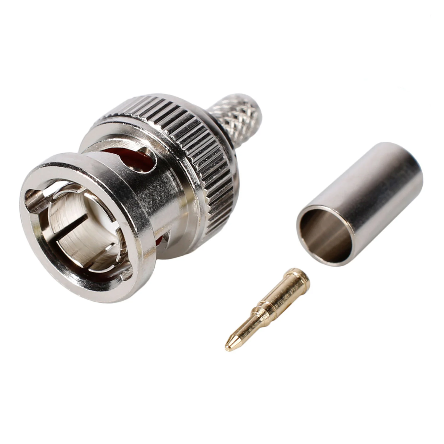 BNC-Crimpstecker 75 Ohm 0.6/2.8mm