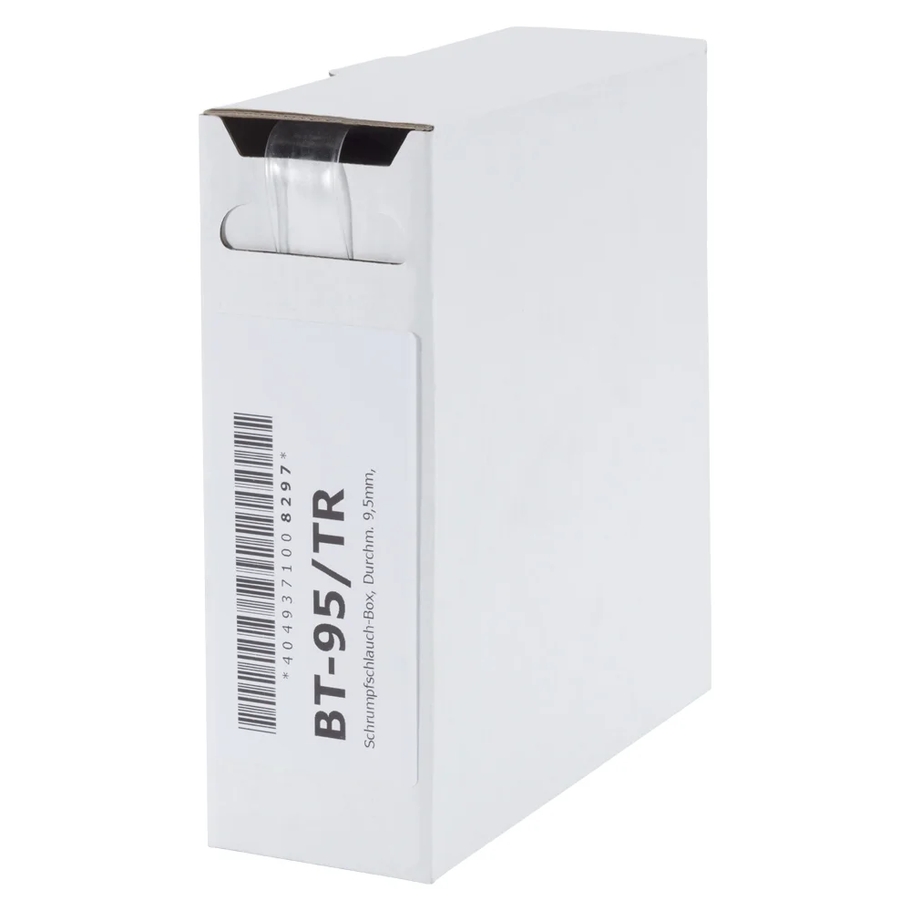 Schrumpfschlauch-Box, Durchm. 9,5mm,