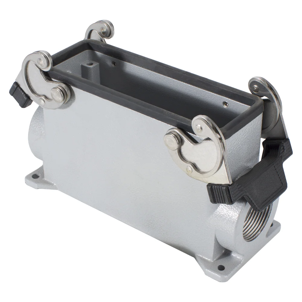 Sockelgehäuse 24/64/108polig m. 2 Bügeln