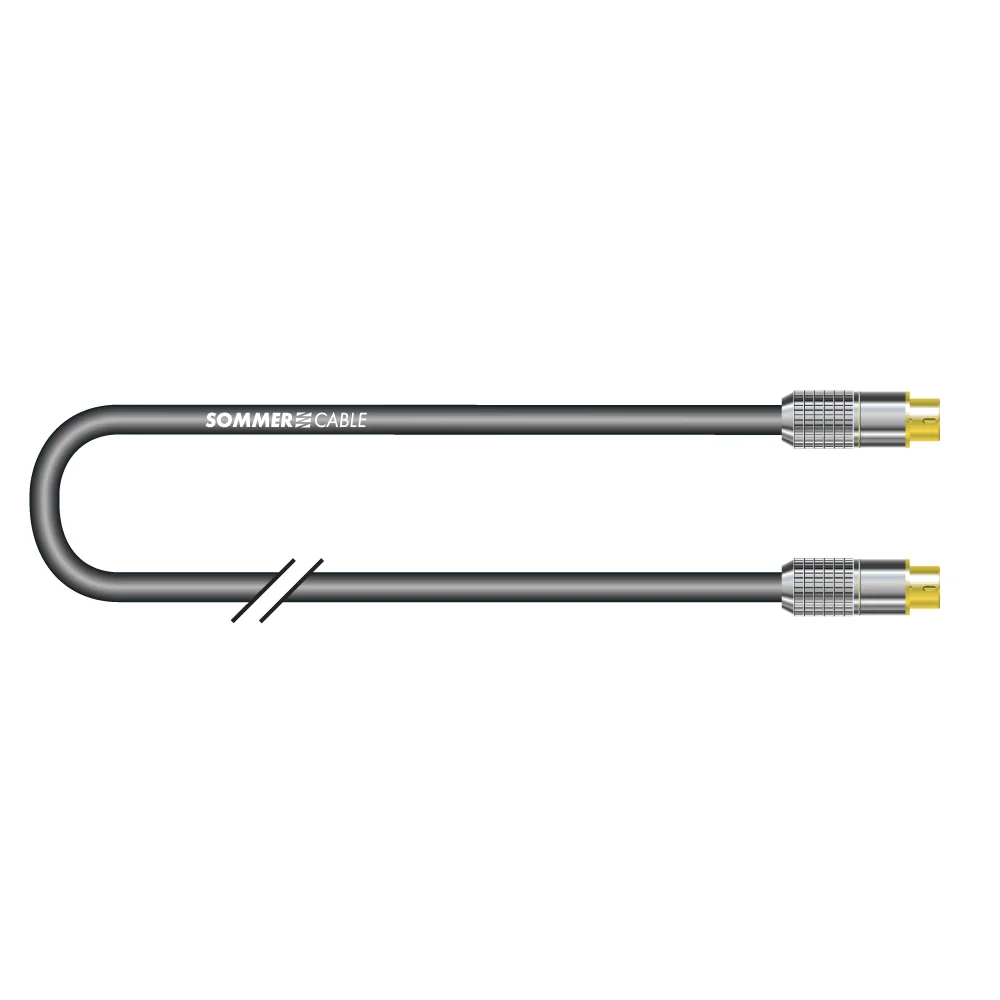 Y/C Videokabel Cinema SV, schwarz,  2,00