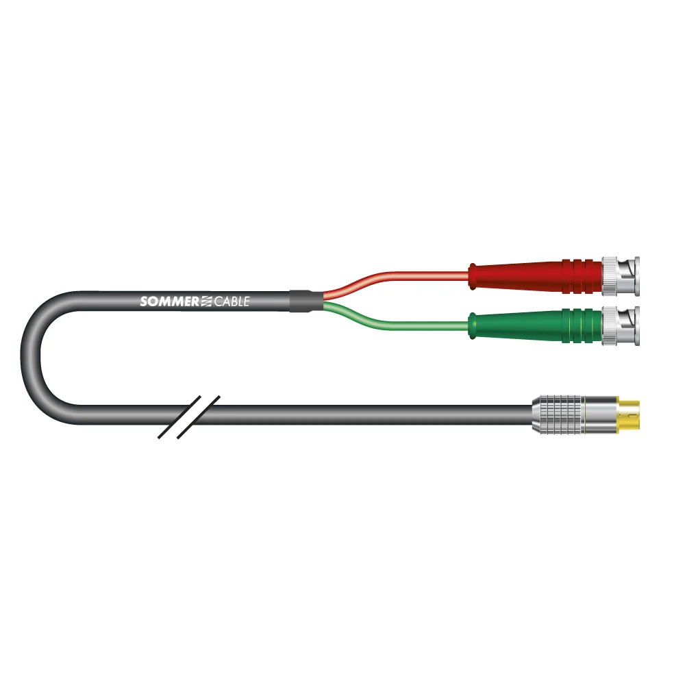 Y/C Videokabel Cinema SV, schwarz,  0,50