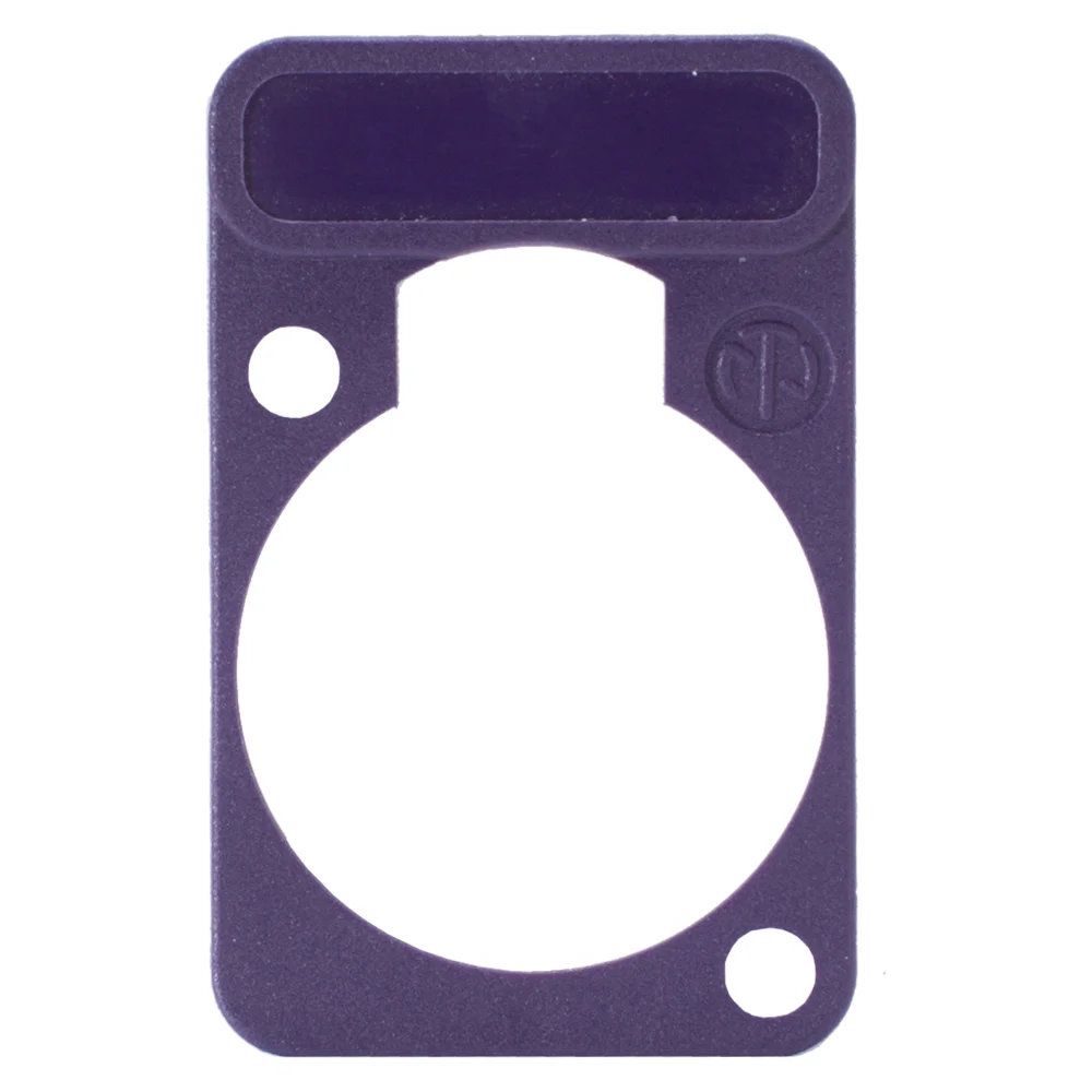 NEUTRIK Beschriftungsschild violett