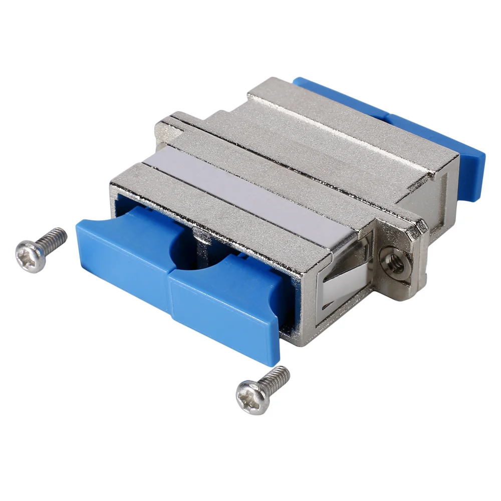 Einbau-Adapter 2xSC-Buchse<>2xSC-Buchse