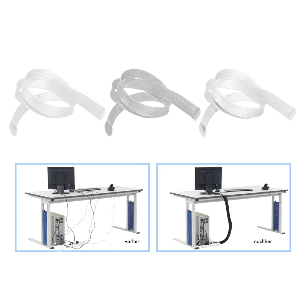 Geflechtschlauch 20-40mmm, geschl. ws