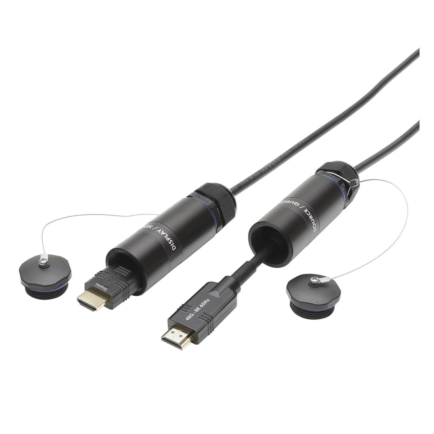 HICON HDMI2.1 AOC-Armored Kabel 50m 48G