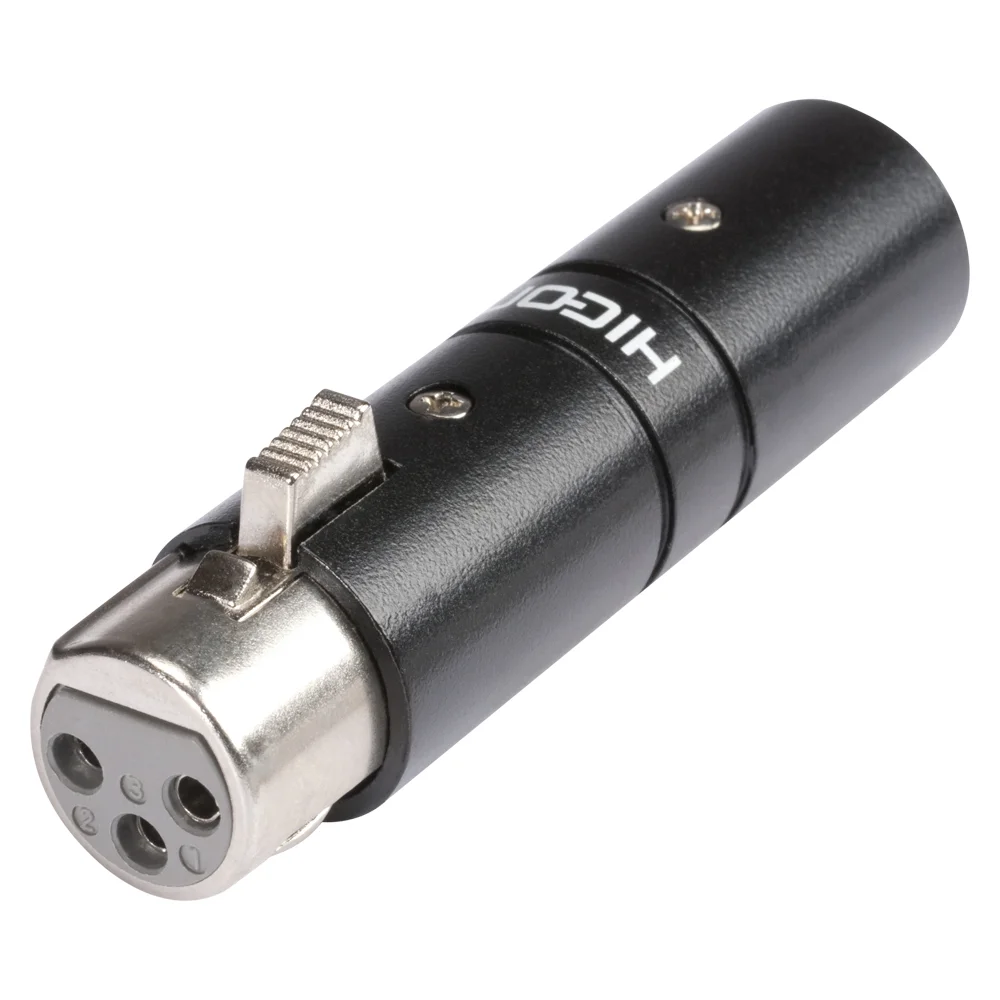 HICON-Adapter XLR f > XLR m 3-pol