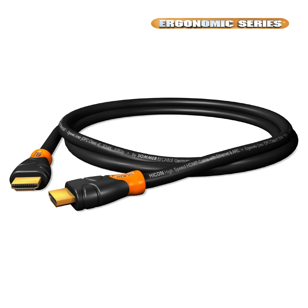 HICON Ergonomic HDMI HighSpeed w. Ether-