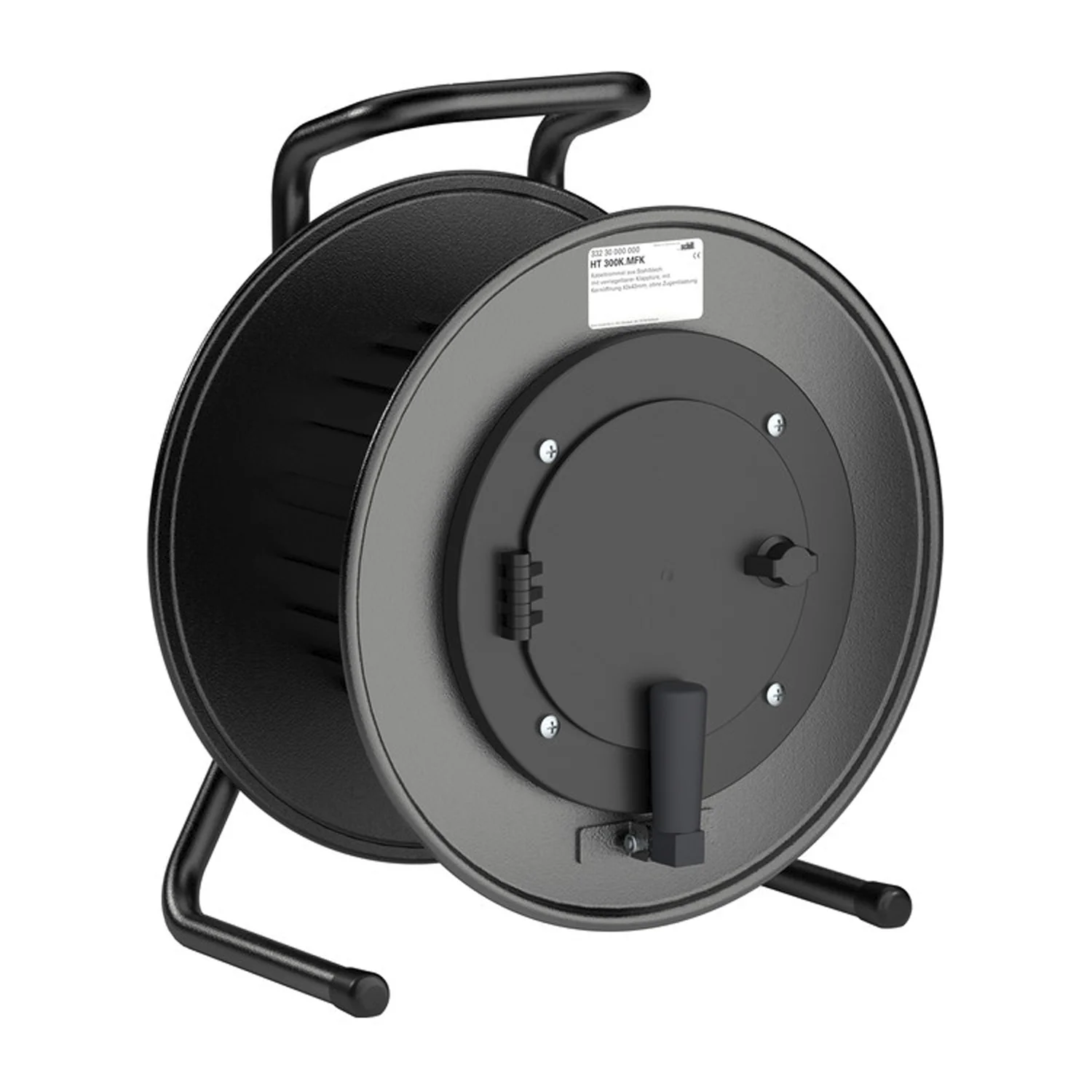 Kabeltrommel mittel aus Metall