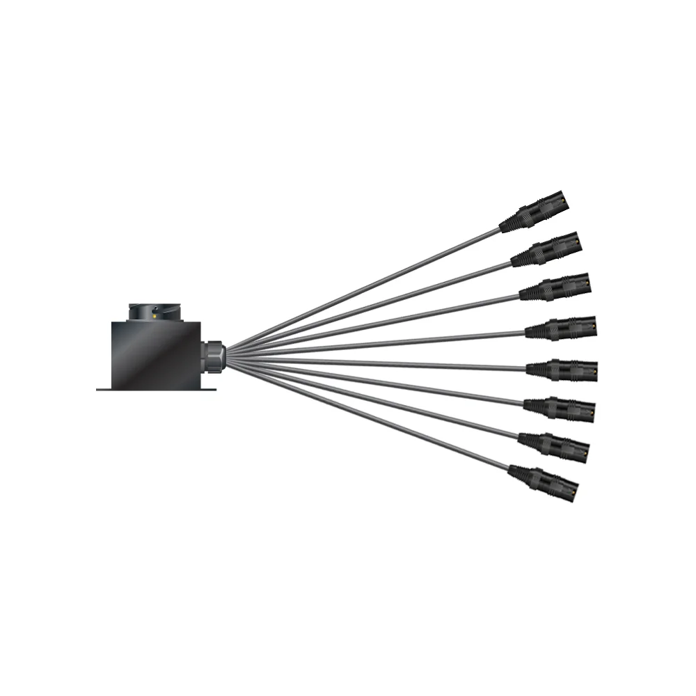 PC Isopod 2x0,22qmm,  1,20m, Spleisskabe