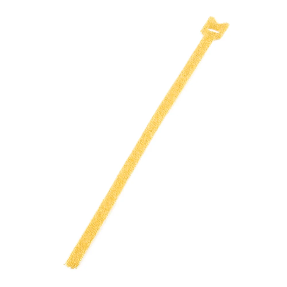 Klettband 13 x 200 mm gelb, Klettöse