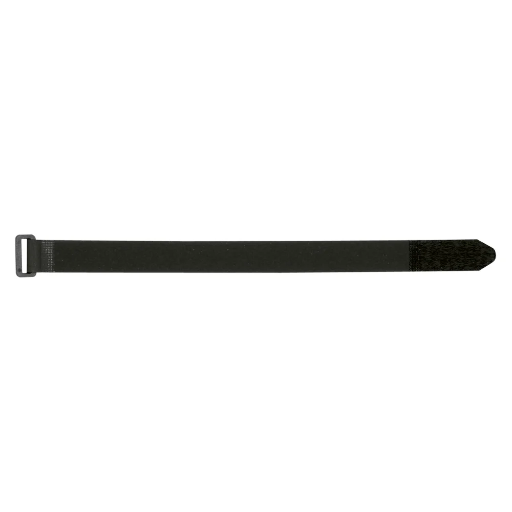 Klettband 25 x 360 mm schwarz, mit PA-
