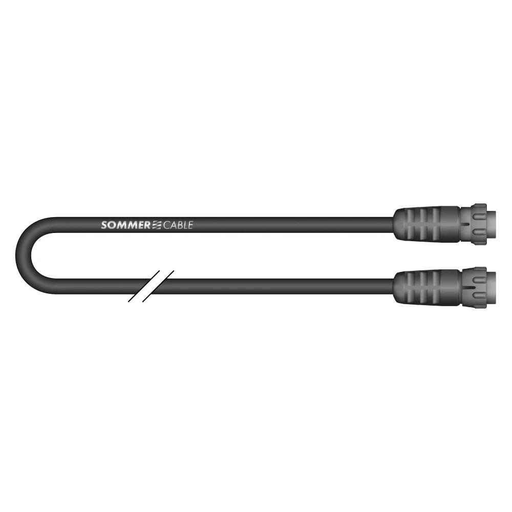 Hybrid Kabel Kolorith Mini, sw, 10,00m