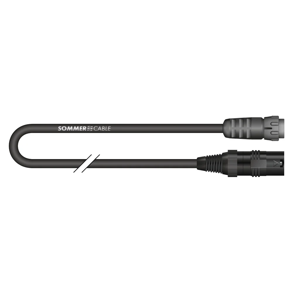 Hybrid Kabel Kolorith Mini, sw,  0,50m
