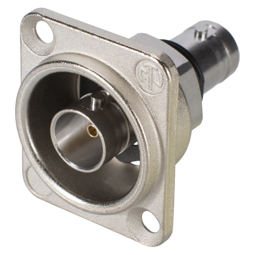 BNC-Durchgangsbuchse " D-Flansch" isol.