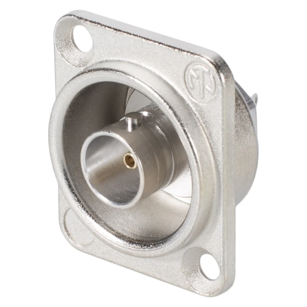 BNC-Lötbuchse " D-Flansch" isol.