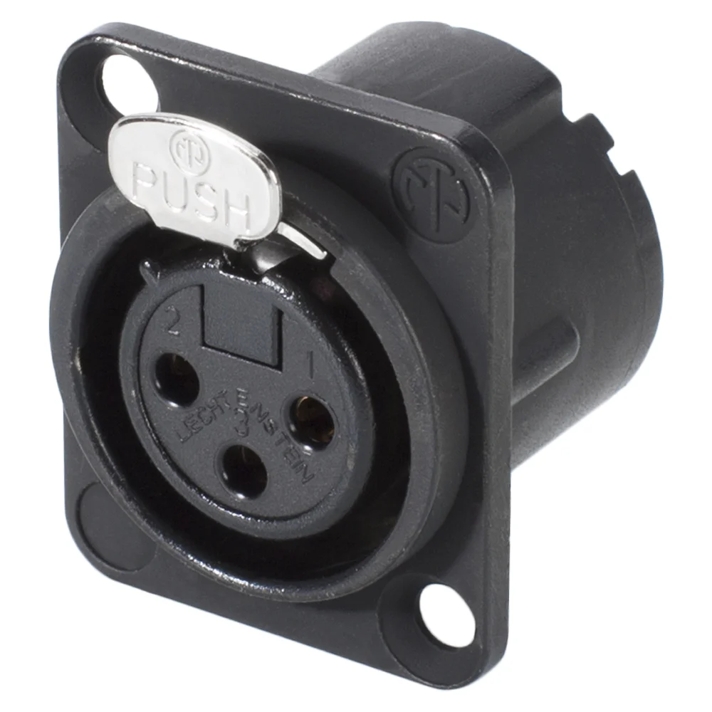 NEUTRIK XLR-Einbaubuchse 3polig,