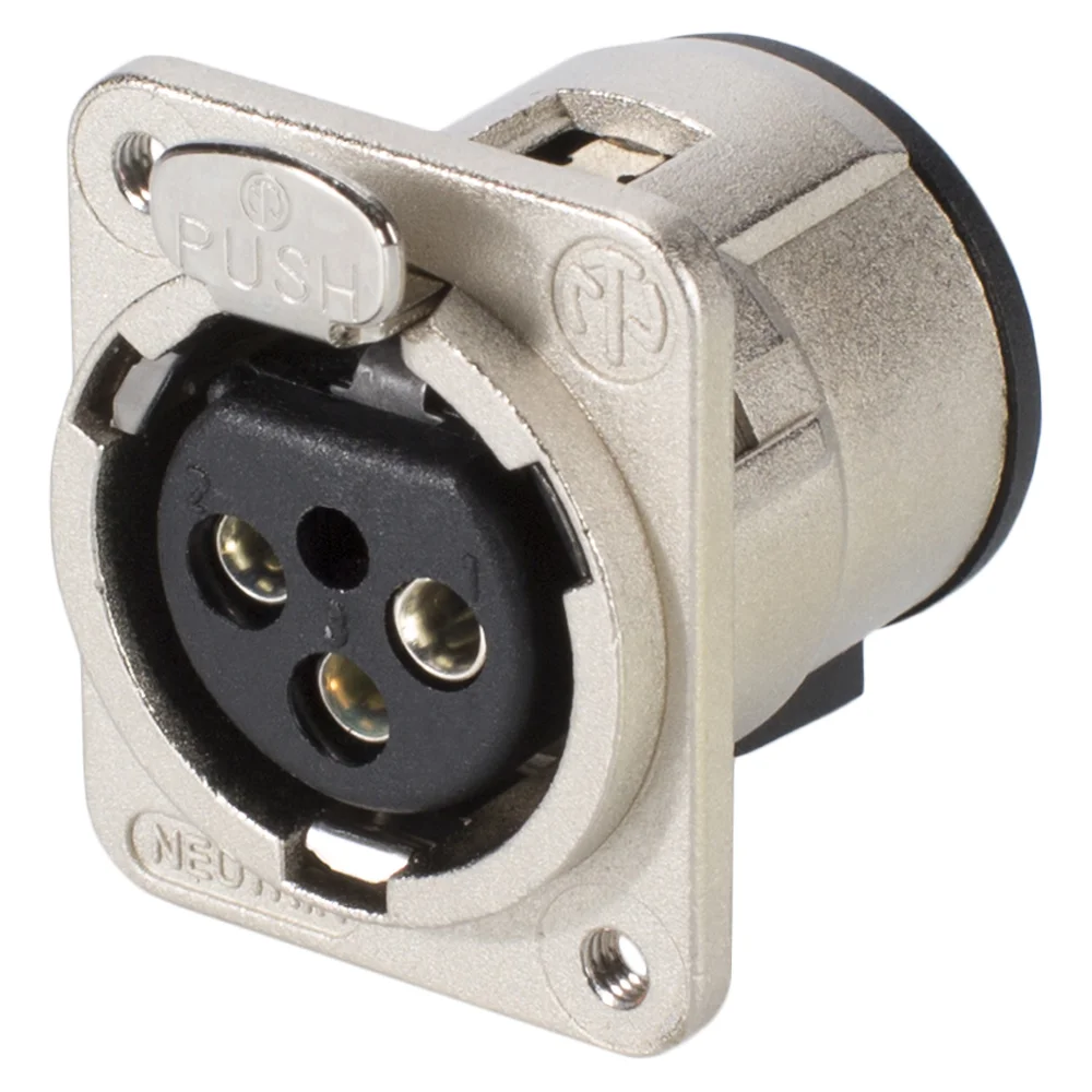 NEUTRIK XLR-Einbaubuchse 3polig,