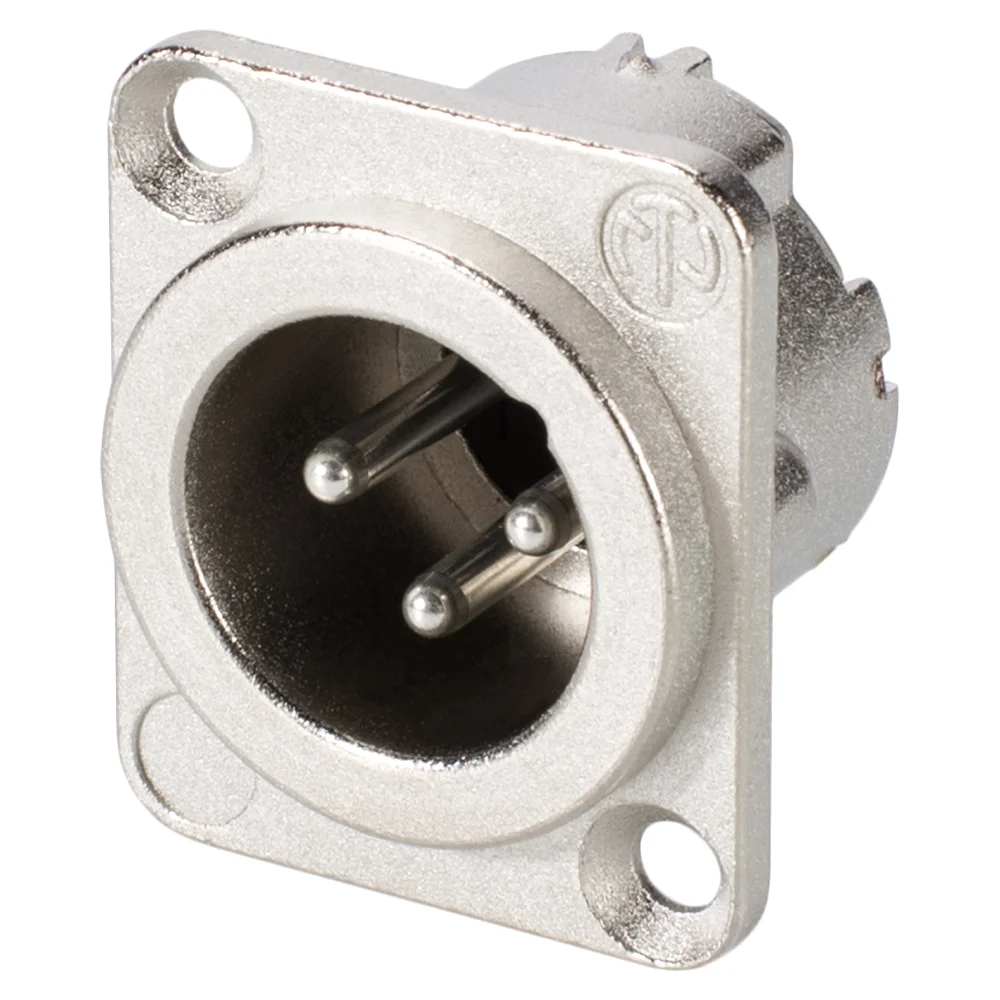 NEUTRIK XLR-Einbaustecker 3polig,