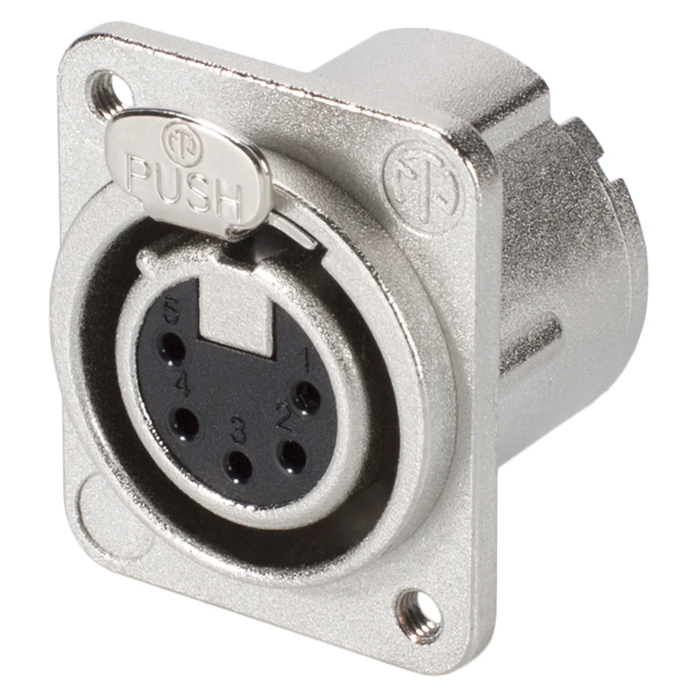 NEUTRIK XLR-Einbaubuchse 5polig,