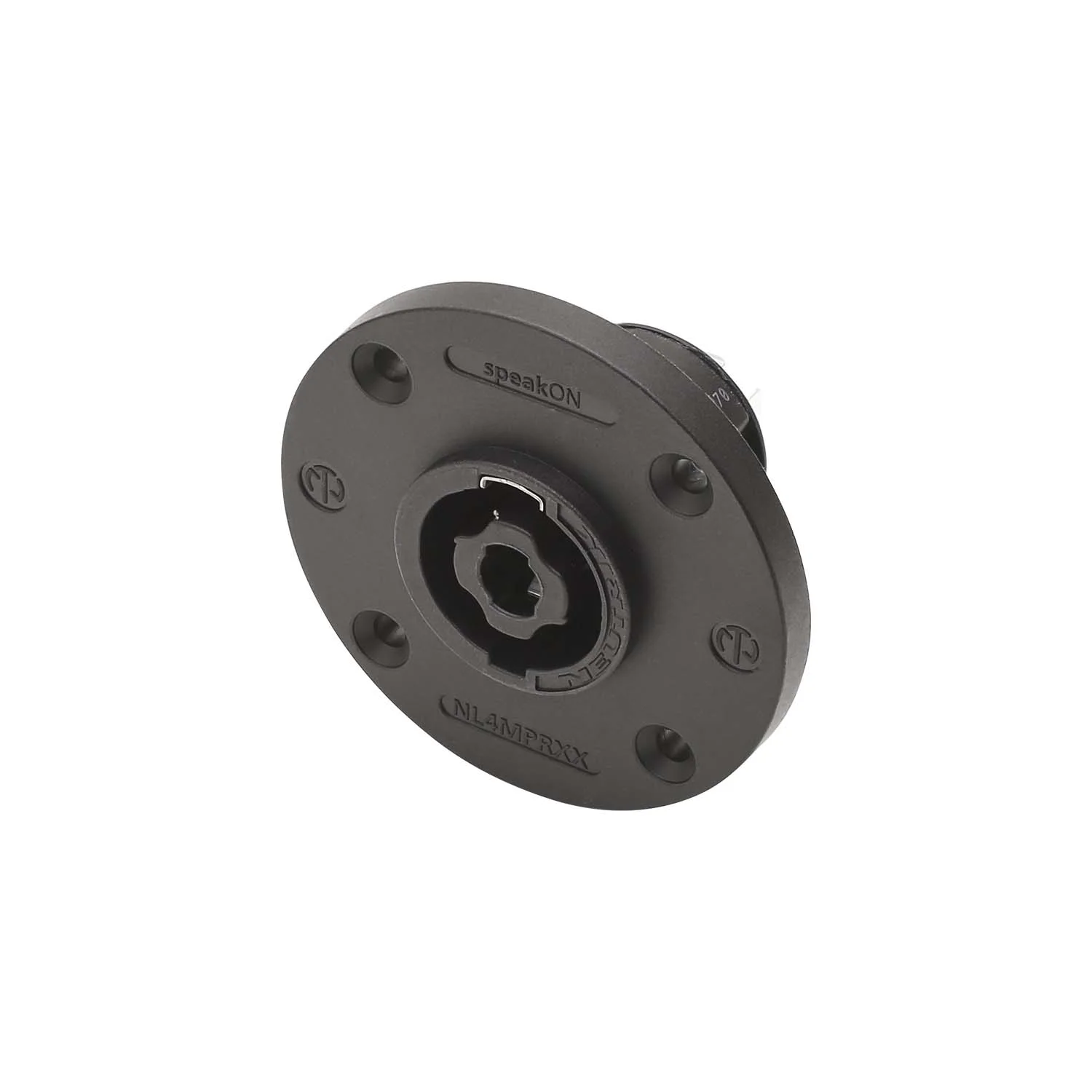 NEUTRIK Speakon-Einbaustecker 4pol. rund