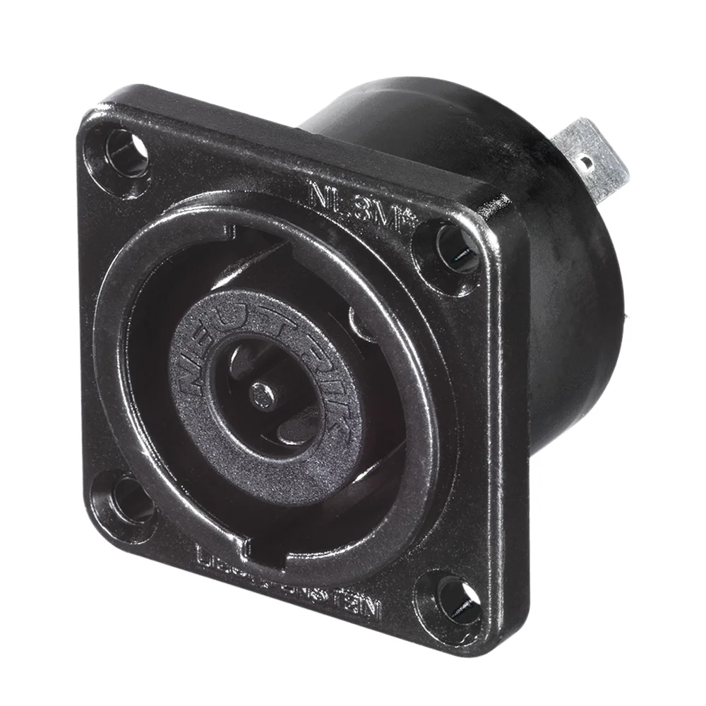 NEUTRIK Speakon Metalleinbaustecker 8pol