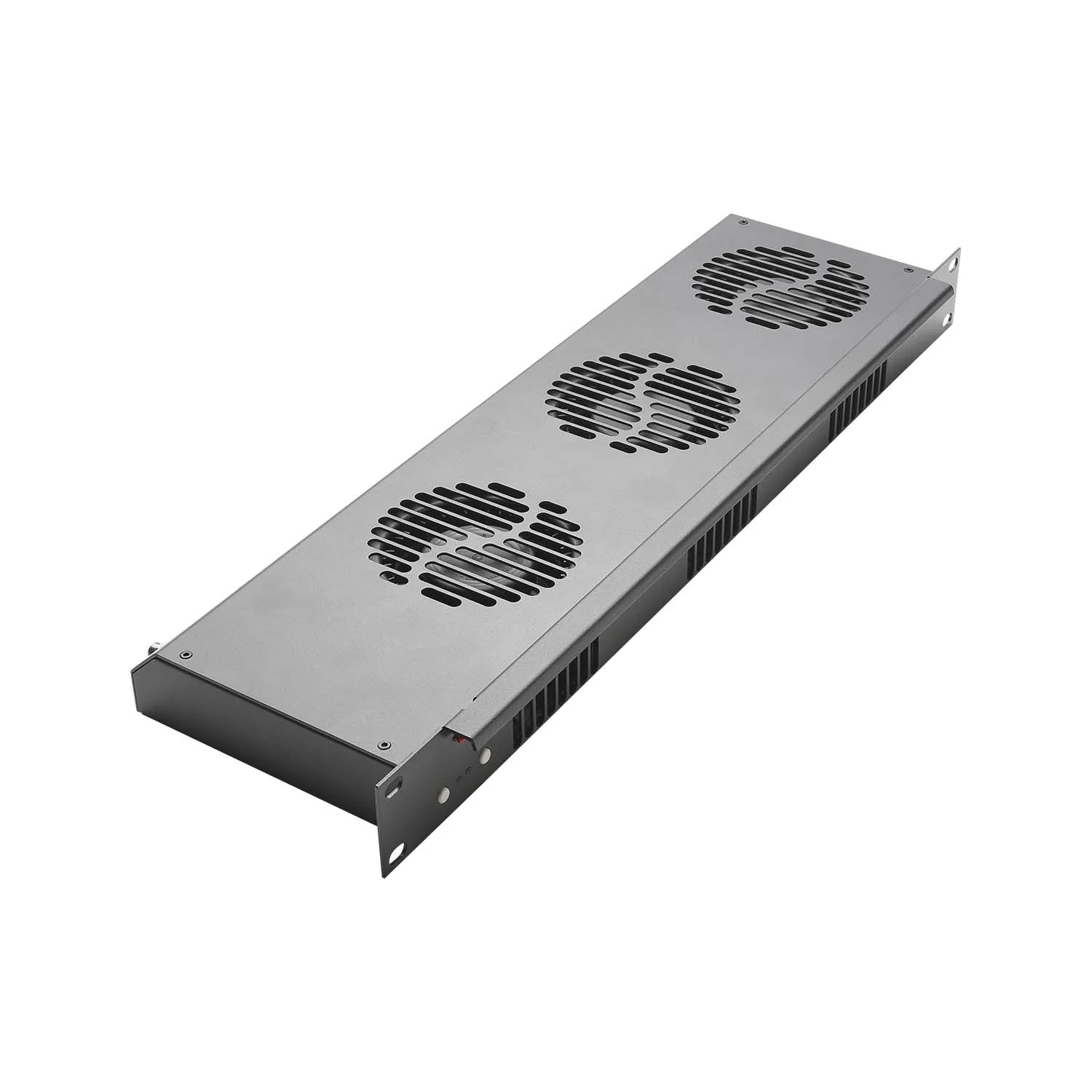 19" Panel 1HE, aktive Lüftungsblende