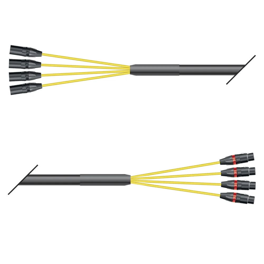 Multicorekabel Pegasus, schwarz,  2,00m