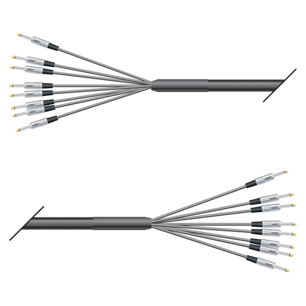 Multicorekabel Quantum, schwarz,  1,00m