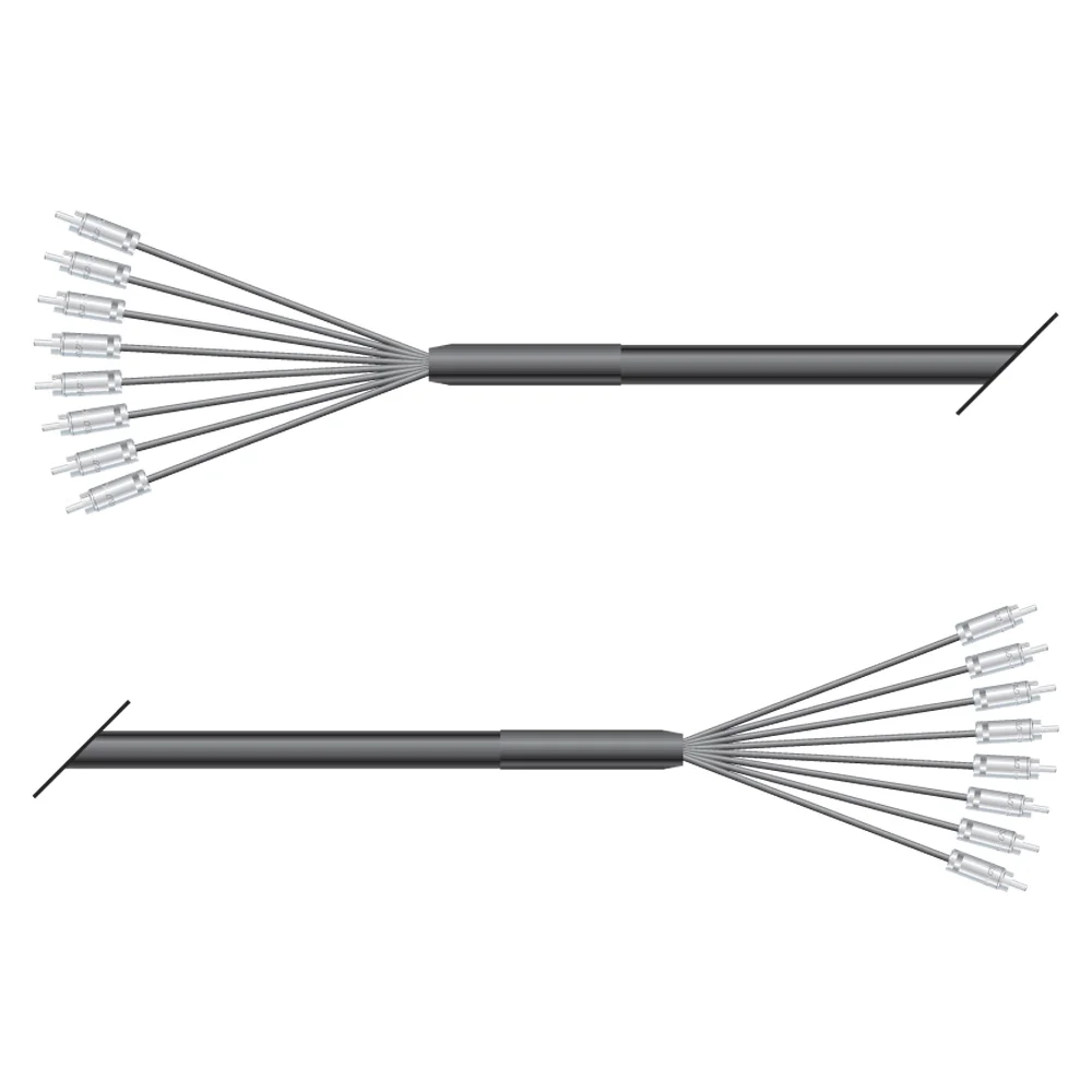 Multicorekabel Quantum, schwarz,  2,00m