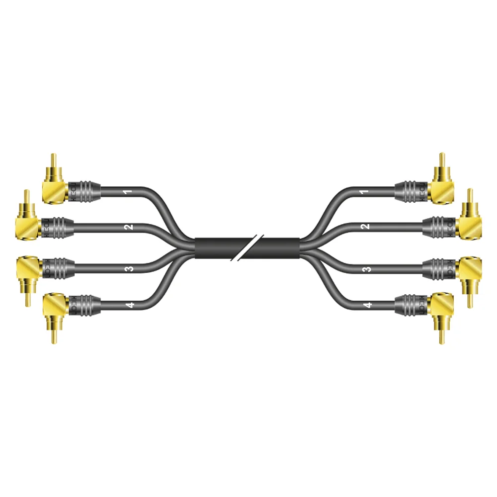 Multicorekabel Quantum, schwarz,  1,00m