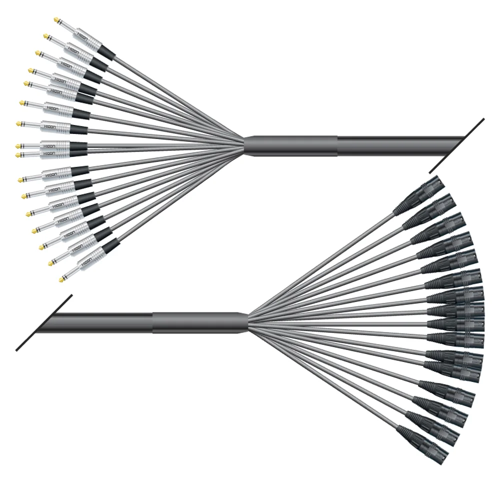 Multicorekabel Quantum, schwarz,  3,00m