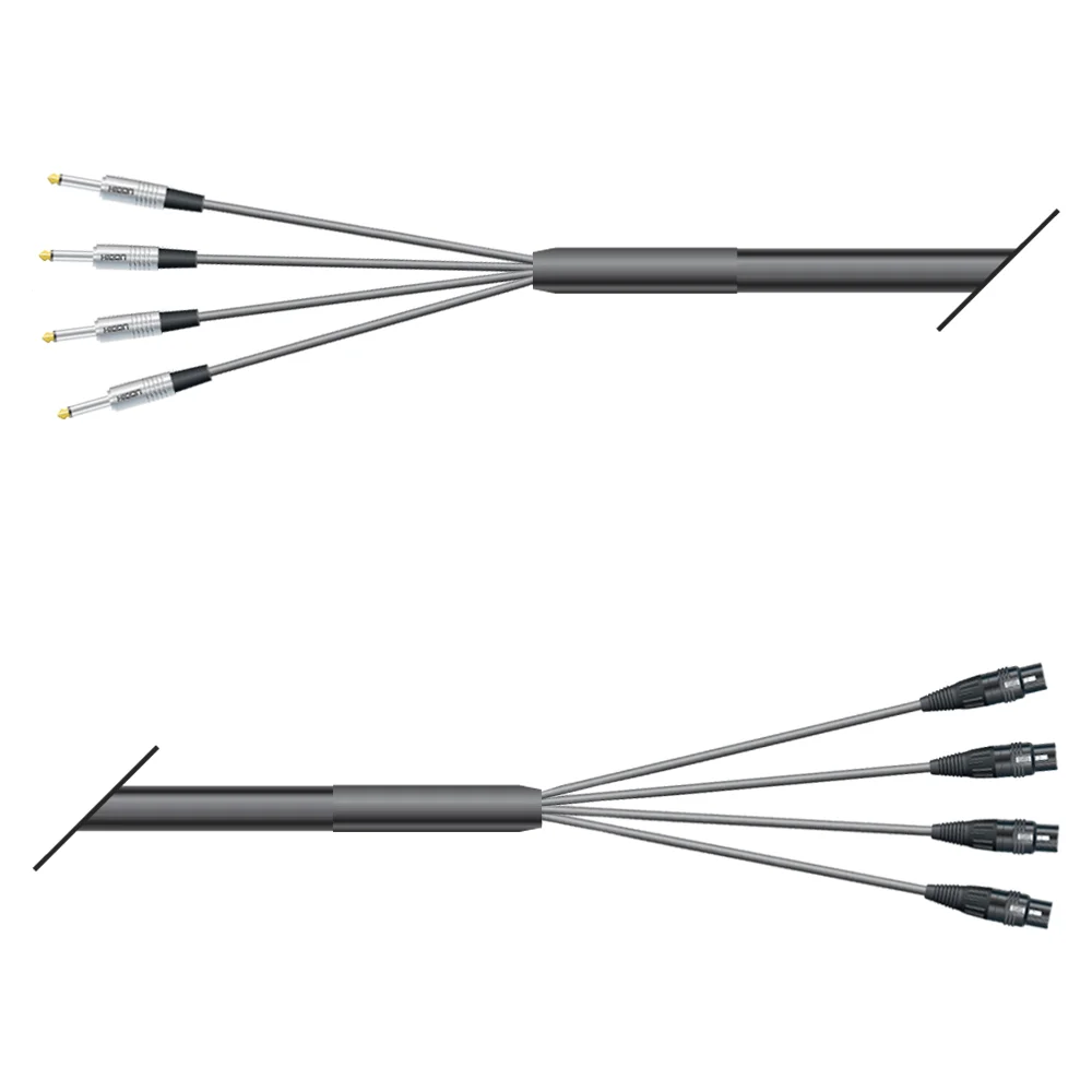 Multicorekabel Quantum, schwarz, 10,00m