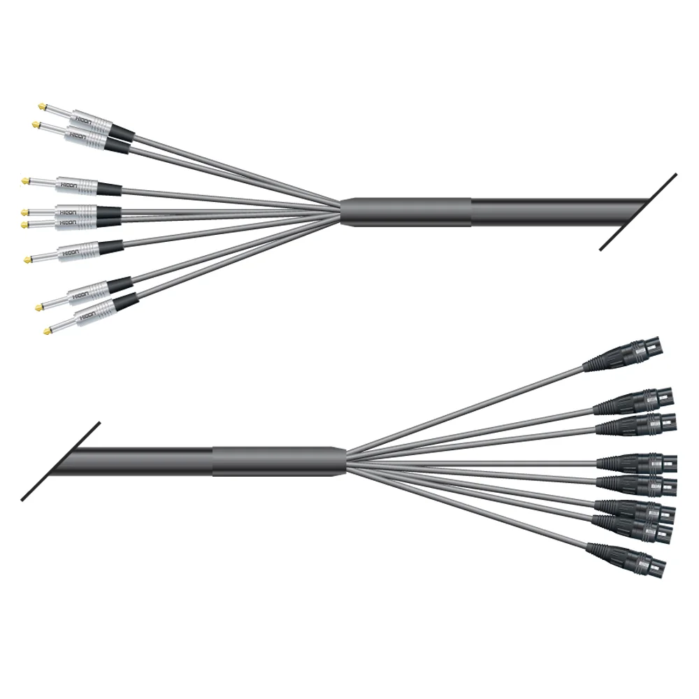 Multicorekabel Quantum, schwarz, 10,00m