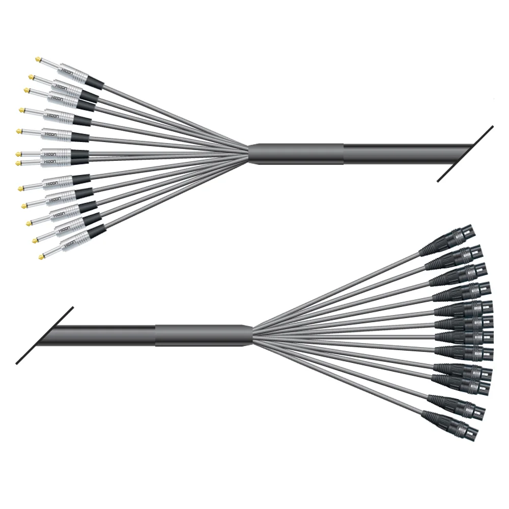 Multicorekabel Quantum, schwarz, 10,00m