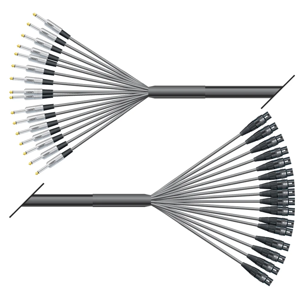 Multicorekabel Quantum, schwarz, 10,00m