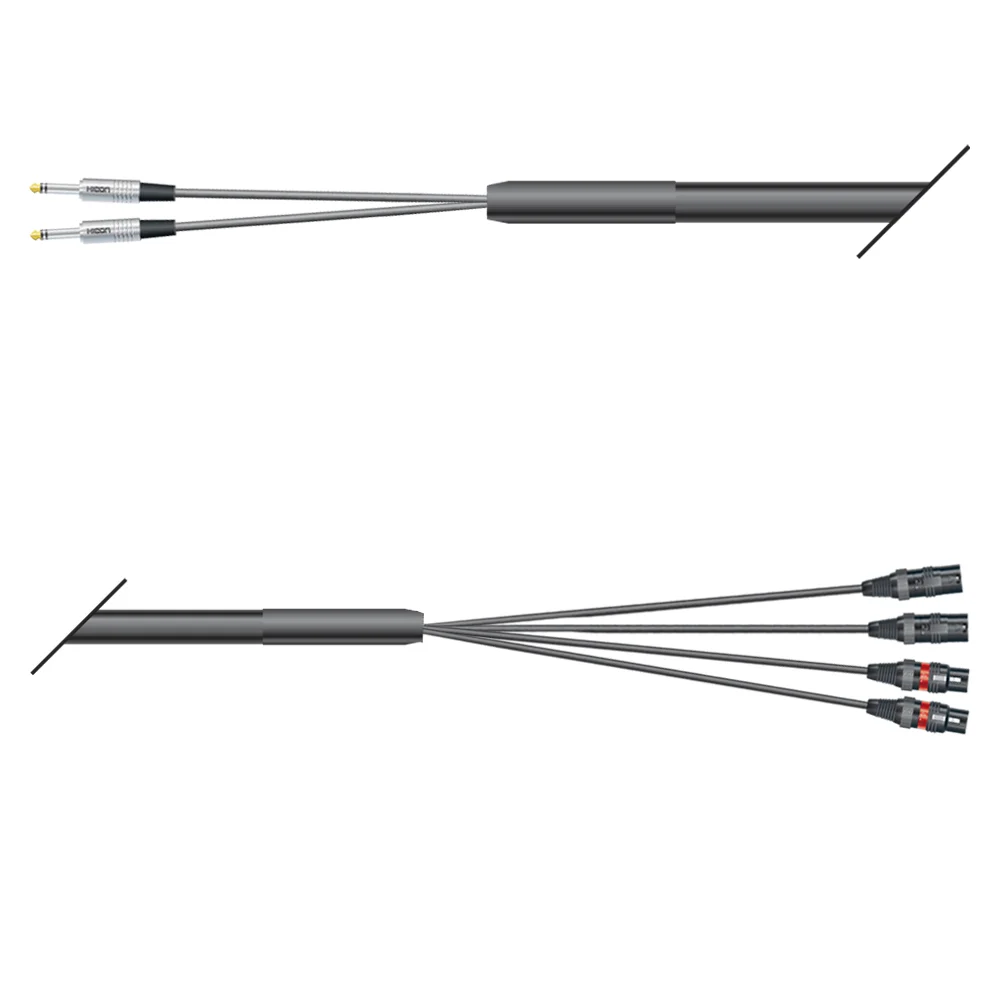 Multicorekabel Quantum, schwarz,  2,00m