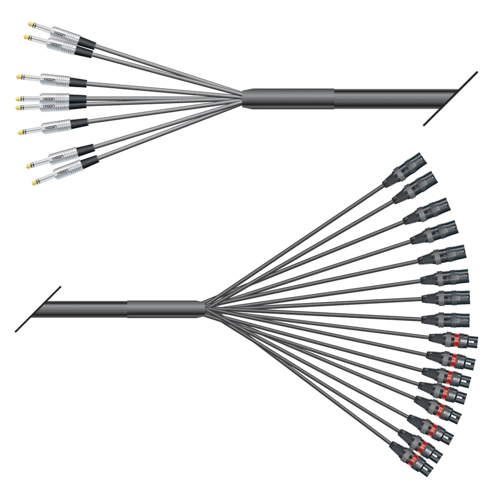 Multicorekabel Quantum, schwarz, 10,00m