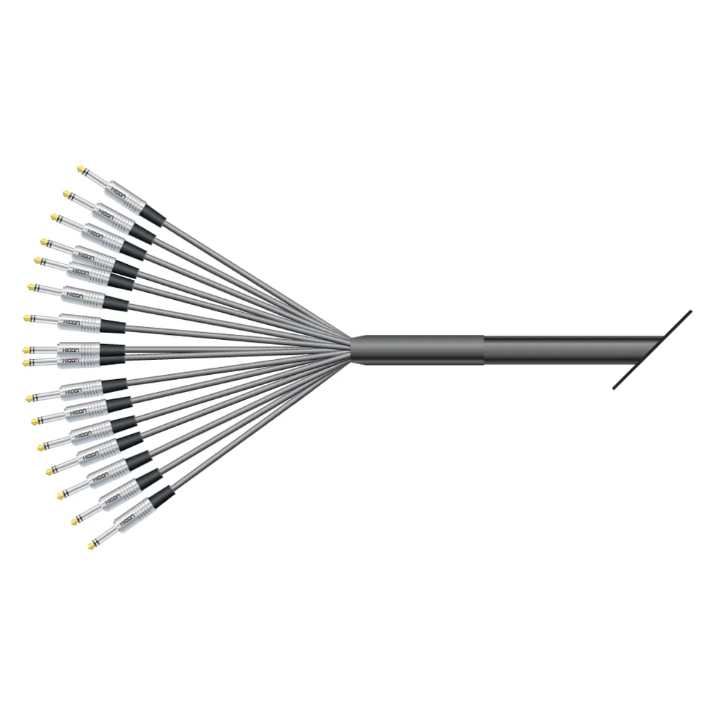 Multicorekabel Quantum, schwarz,  2,00m