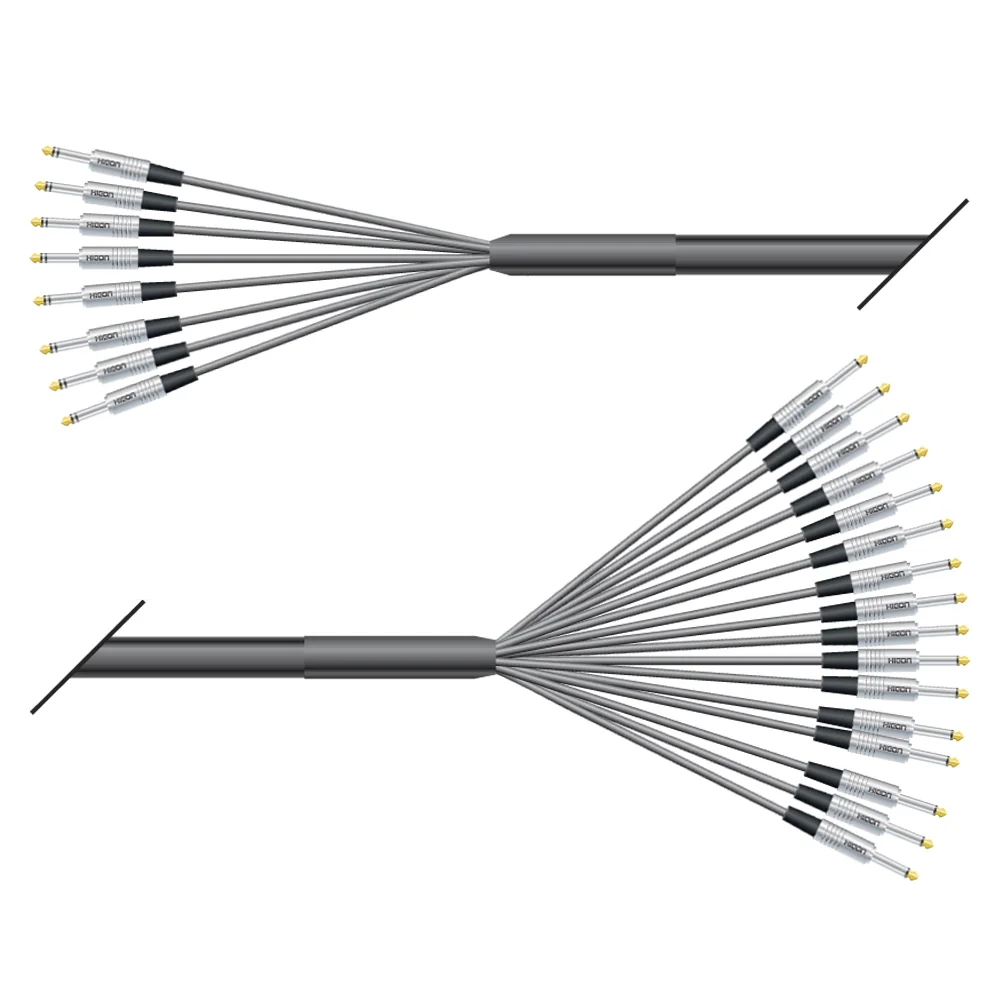 Multicorekabel Quantum, schwarz,  6,00m