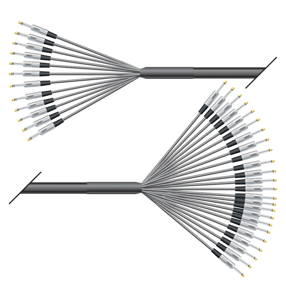 Multicorekabel Quantum, schwarz,  6,00m