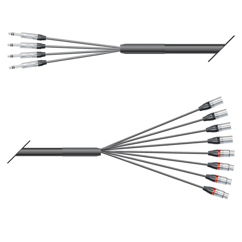 Multicorekabel Quantum, schwarz,  6,00m