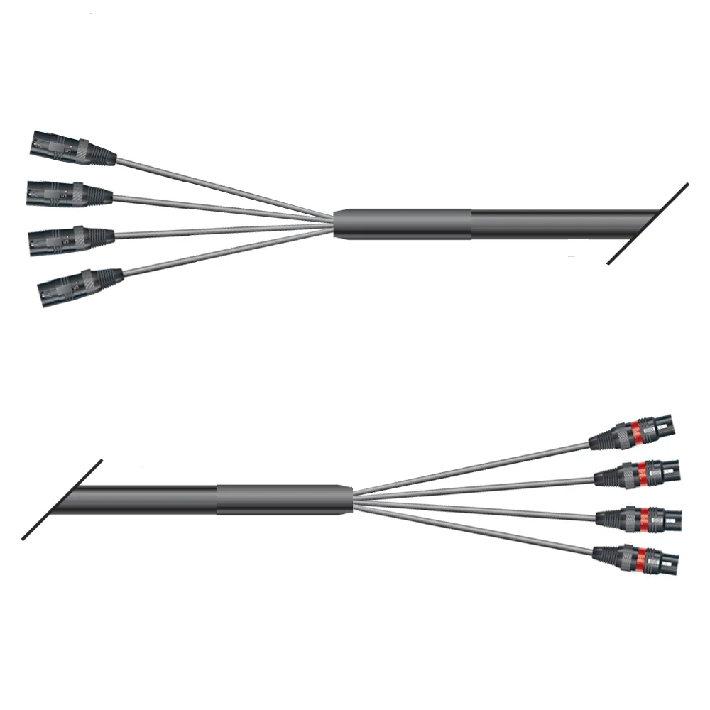 Multicorekabel Quantum, schwarz,  3,00m