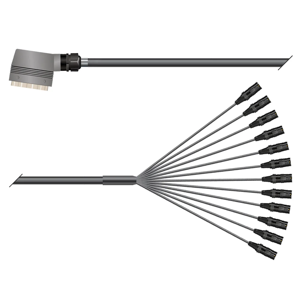 Multicorekabel Quantum, schwarz, 25,00m