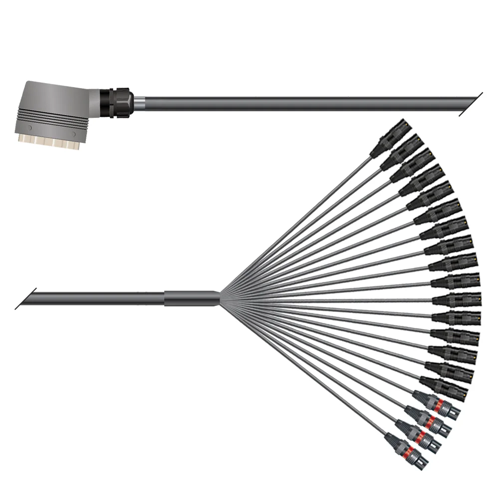 Multicorekabel Quantum, schwarz, 50,00m