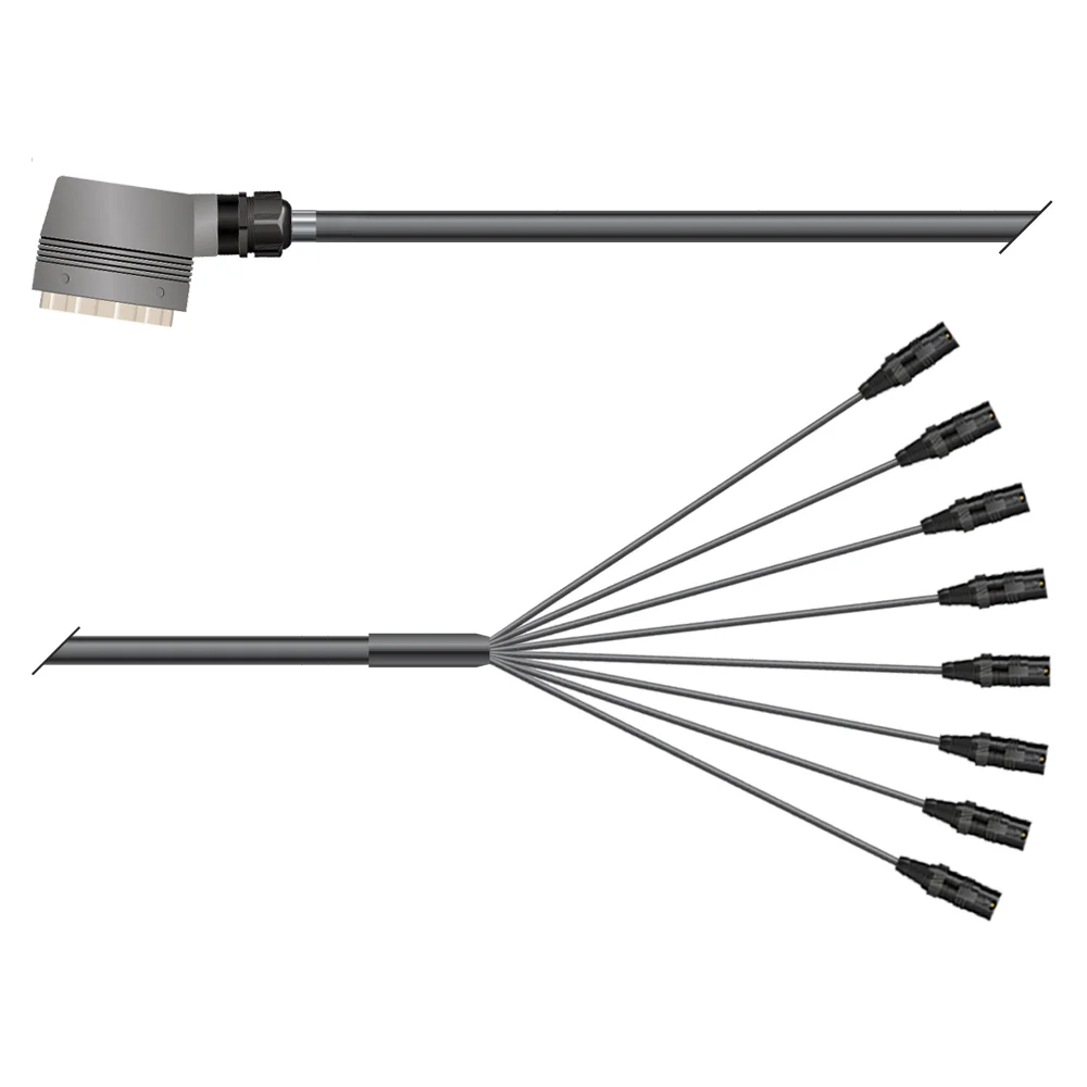 Multicorekabel Quantum, schwarz, 50,00m