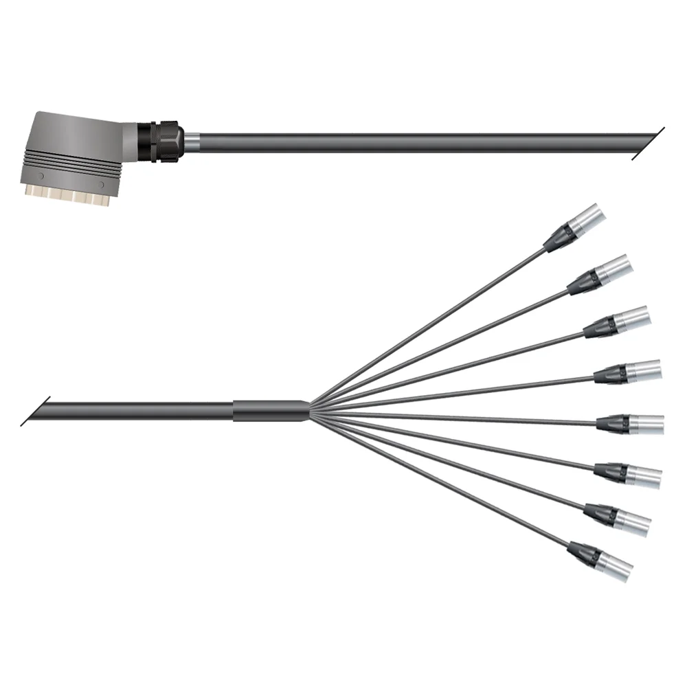 Multicorekabel Quantum, schwarz, 25,00m