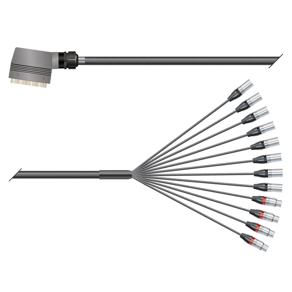 Multicorekabel Quantum, schwarz, 10,00m